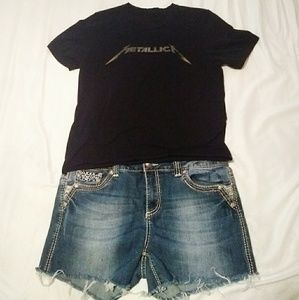 Cello Cut Off Jean Shorts